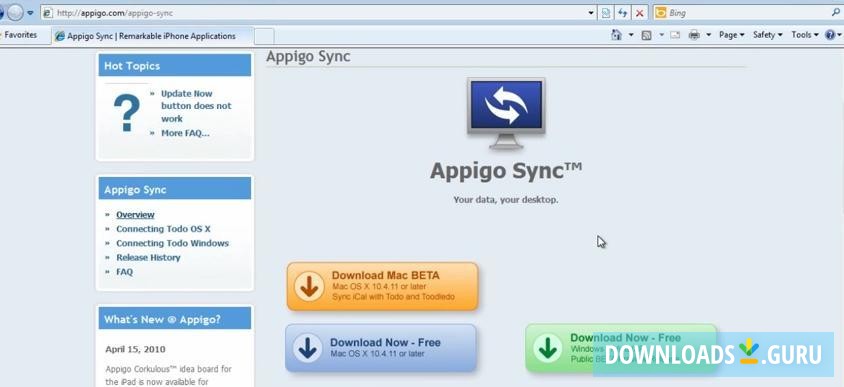 Appigo Sync