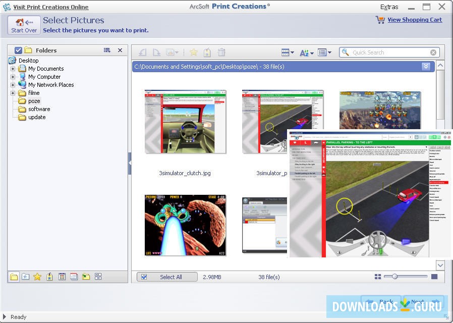 arcsoft print creations software download