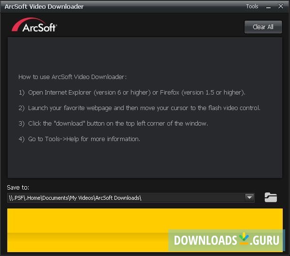 ArcSoft Video Downloader