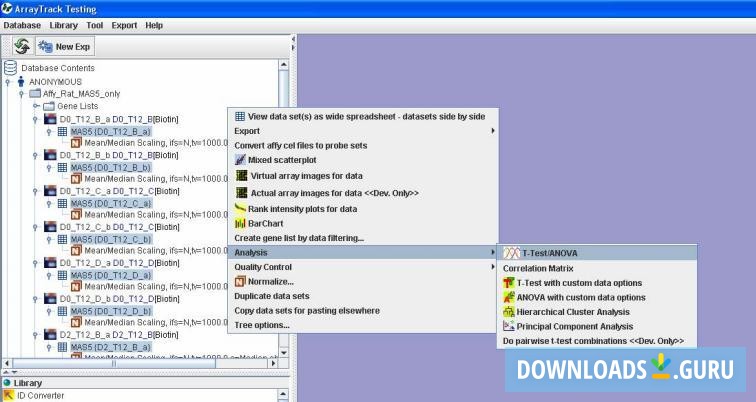 ArrayTrack (Non-FDA Network)