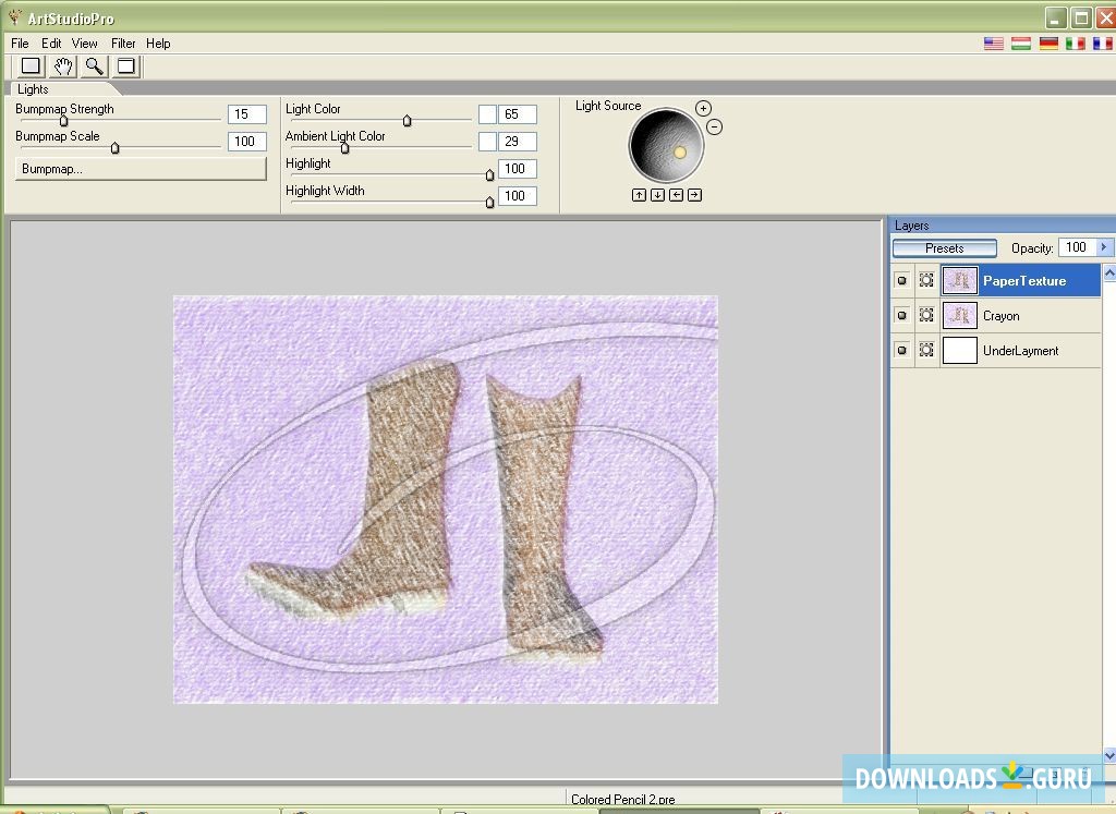 Art Studio paper texture