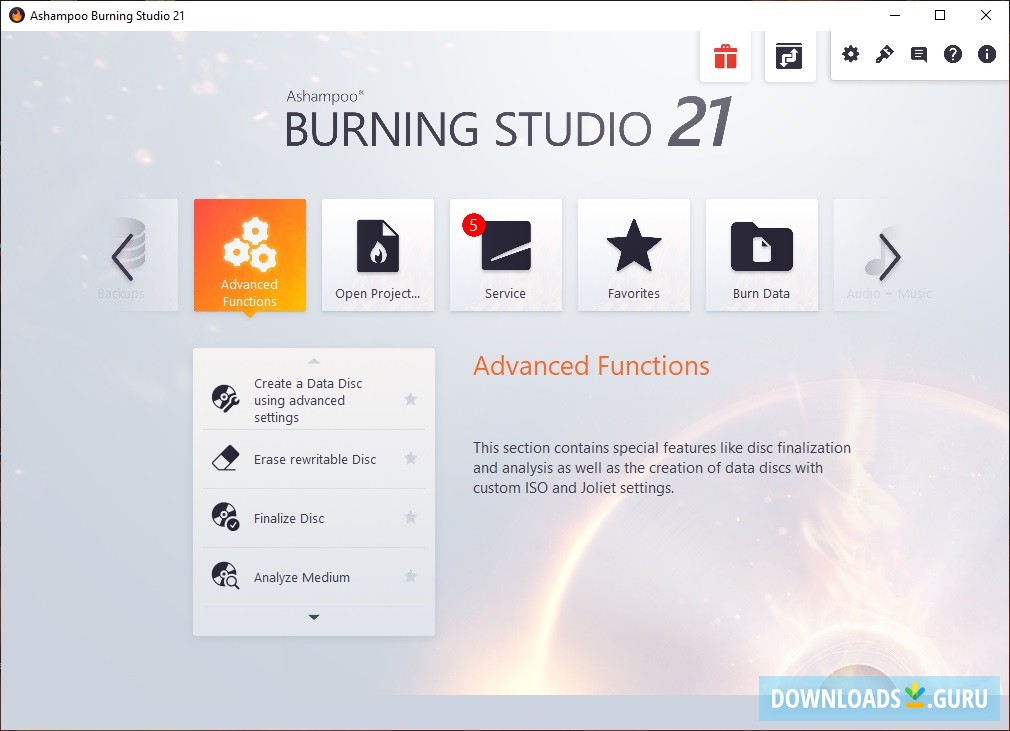 ashampoo burning studio free windows 10 64 bit download