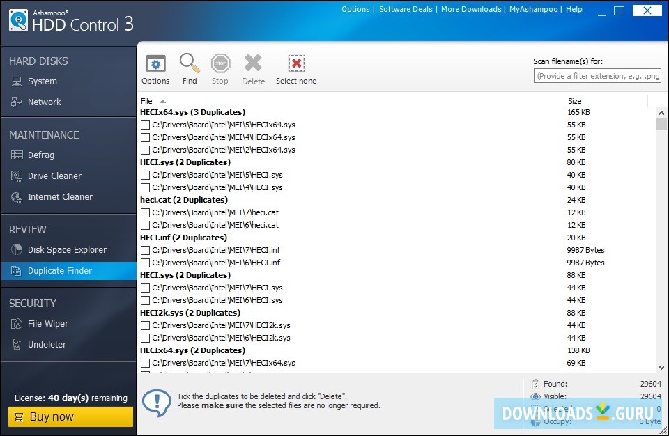 Ashampoo HDD Control