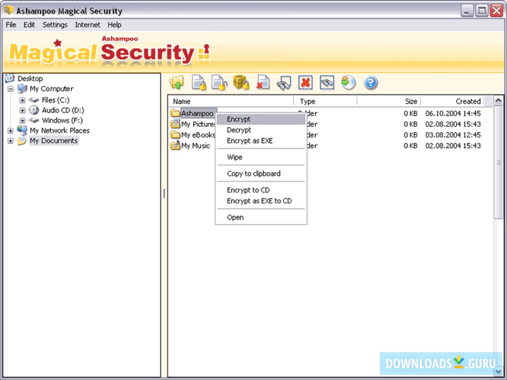 Ashampoo Magical Security 2007