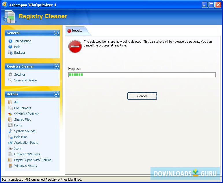 Cleaning The Registry