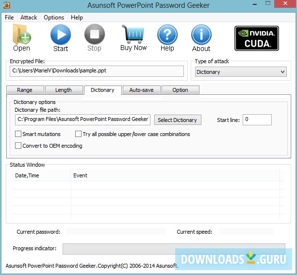 Asunsoft PowerPoint Password Geeker