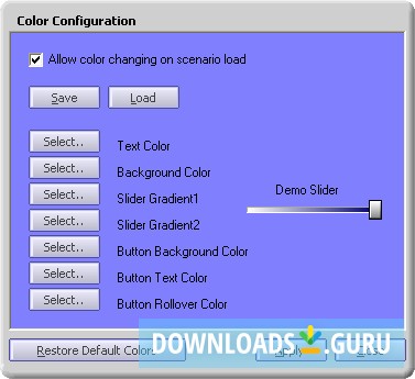 Color configuration