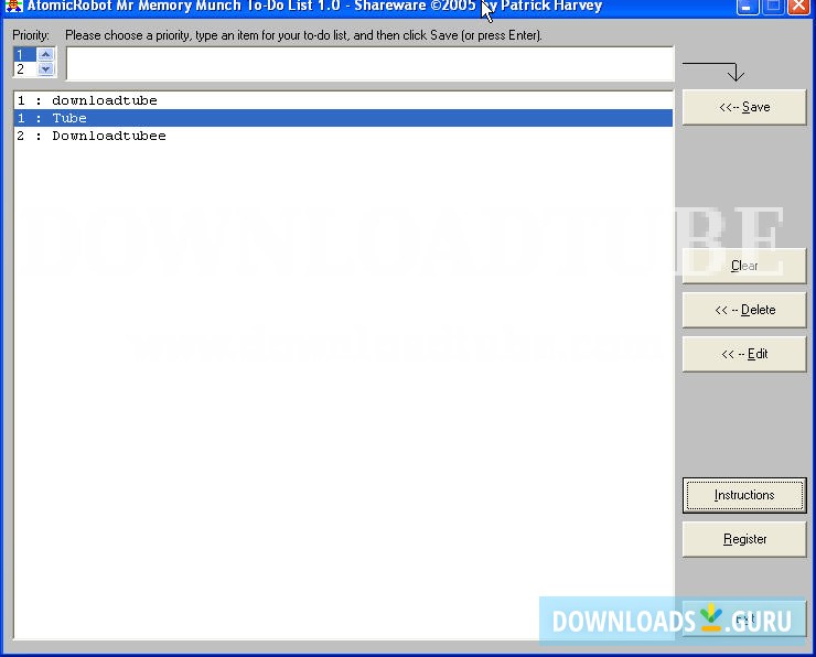 AtomicRobot Mr Memory Munch To-Do List
