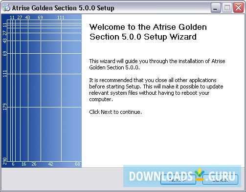 Setup Window