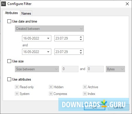 Processing Filters