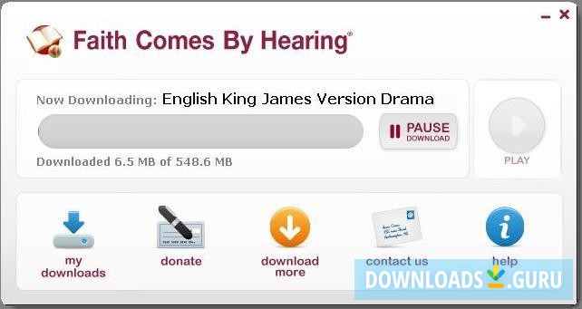 Audio Bible Download Manager