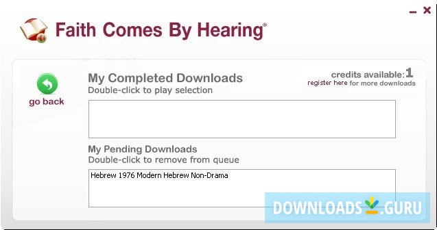 Audio Bible Download Manager