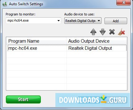 Audio Output Switcher