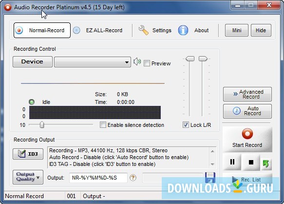 Audio Recorder Platinum