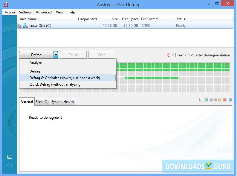 Download AusLogics Disk Defrag for Windows 11/10/8/7 (Latest version ...