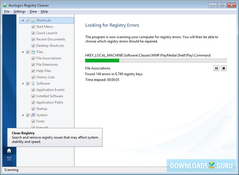download the new version for windows Auslogics Registry Cleaner Pro 10.0.0.3