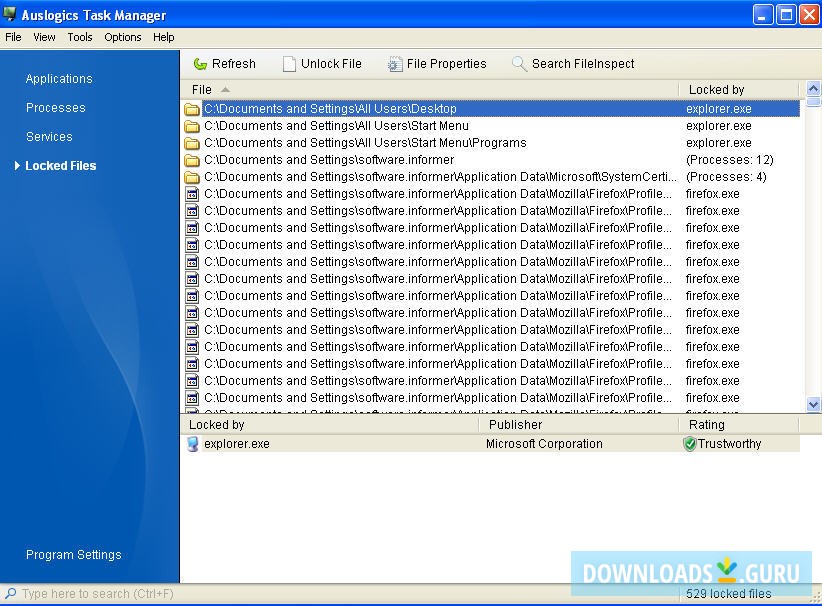 Auslogics Task Manager