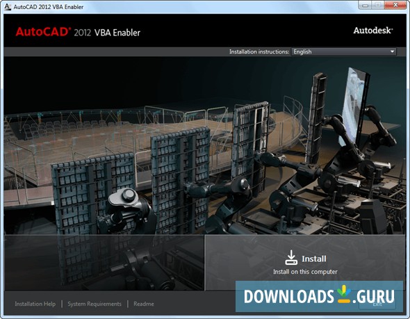 AutoCAD 2012 VBA Enabler