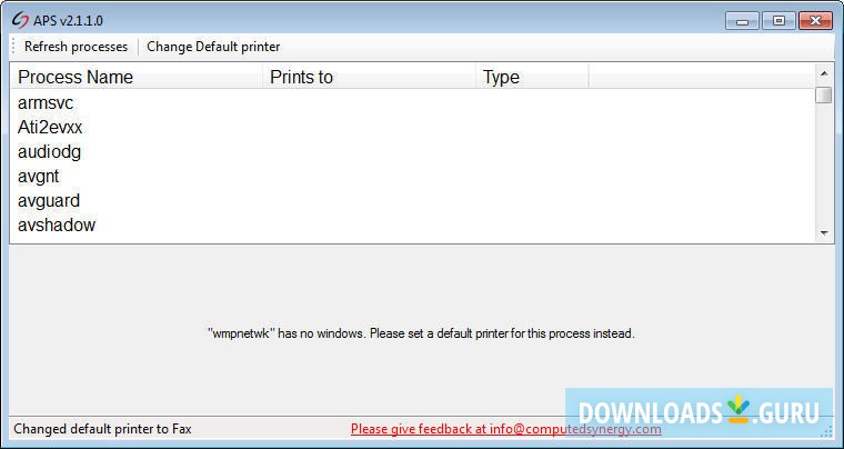 Automatic Printer Switcher