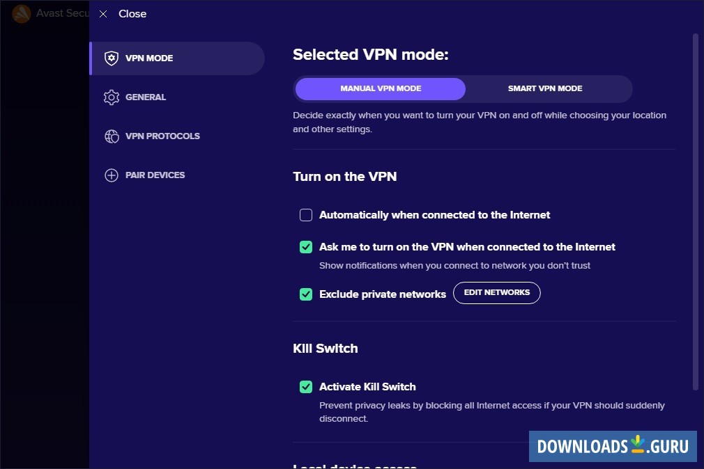 Avast SecureLine VPN