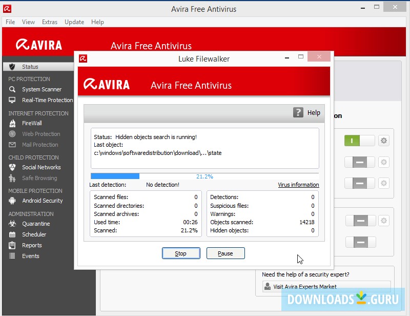 antivirus avira free download for windows 10