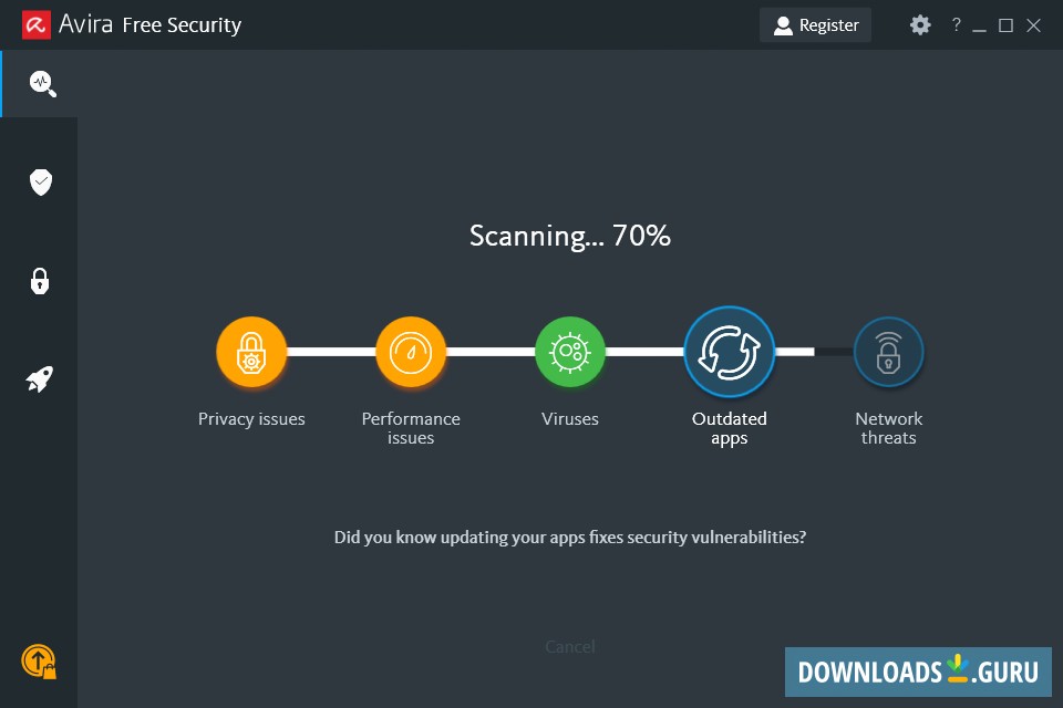 Spotlight performance tab
