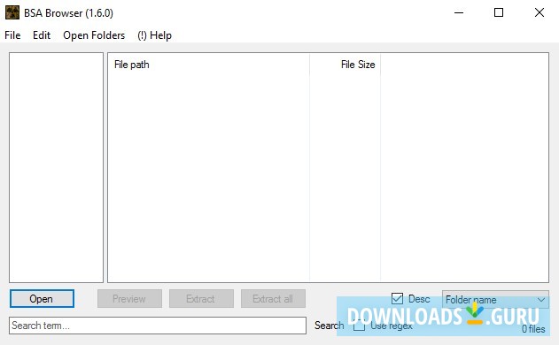 BSA Browser