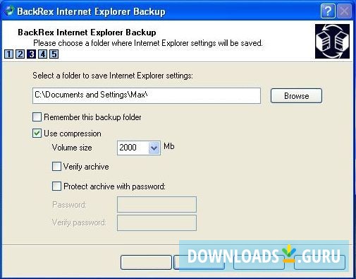 Backrex internet explorer backup что это