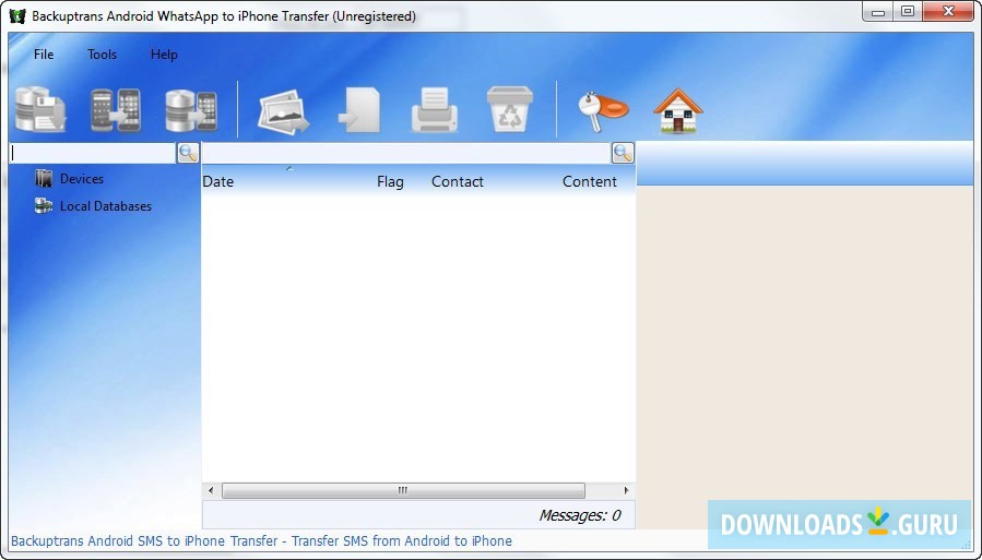 Backuptrans Android WhatsApp to iPhone Transfer