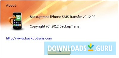 Backuptrans iPhone SMS Transfer