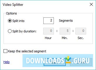 Configuring Video Splitter Settings