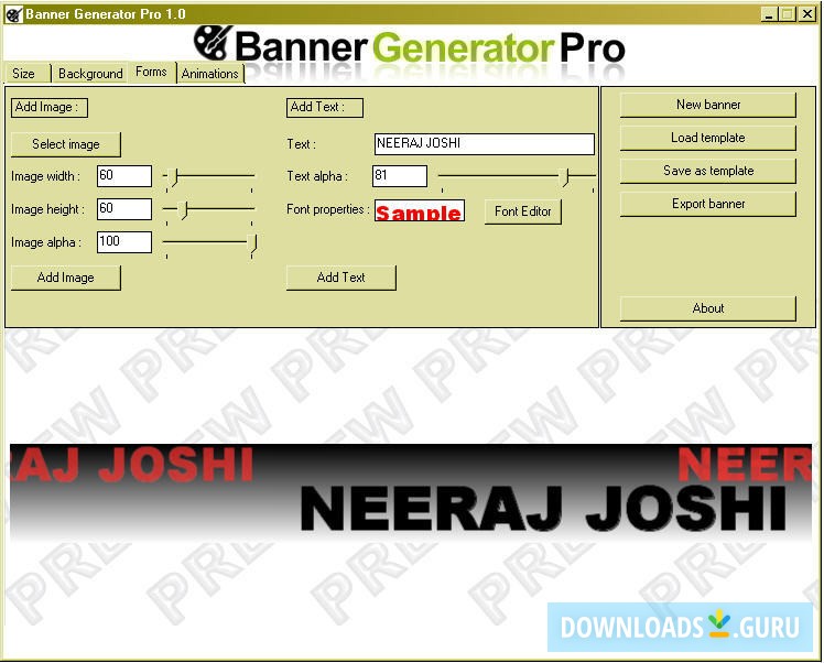 Download Banner Generator Pro for Windows 11/10/8/7 (Latest version