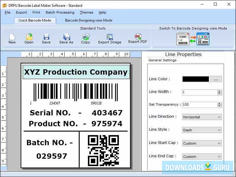Barcode Generator - Standard Edition