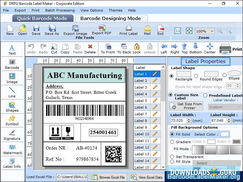 Barcode Maker Software