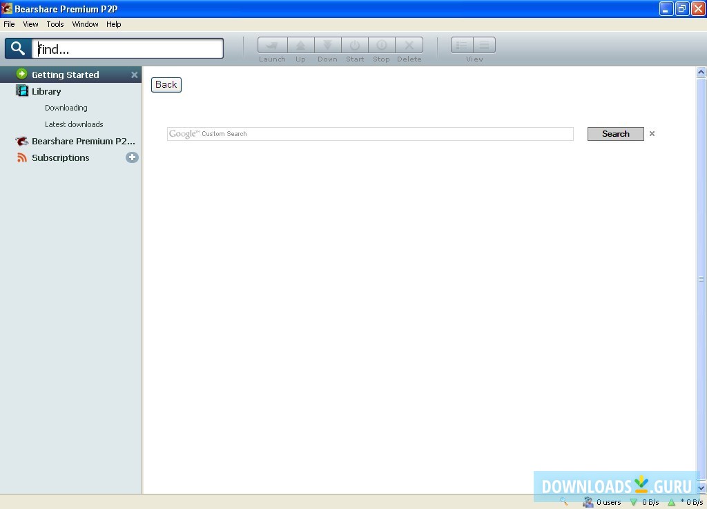 Bearshare Premium P2P