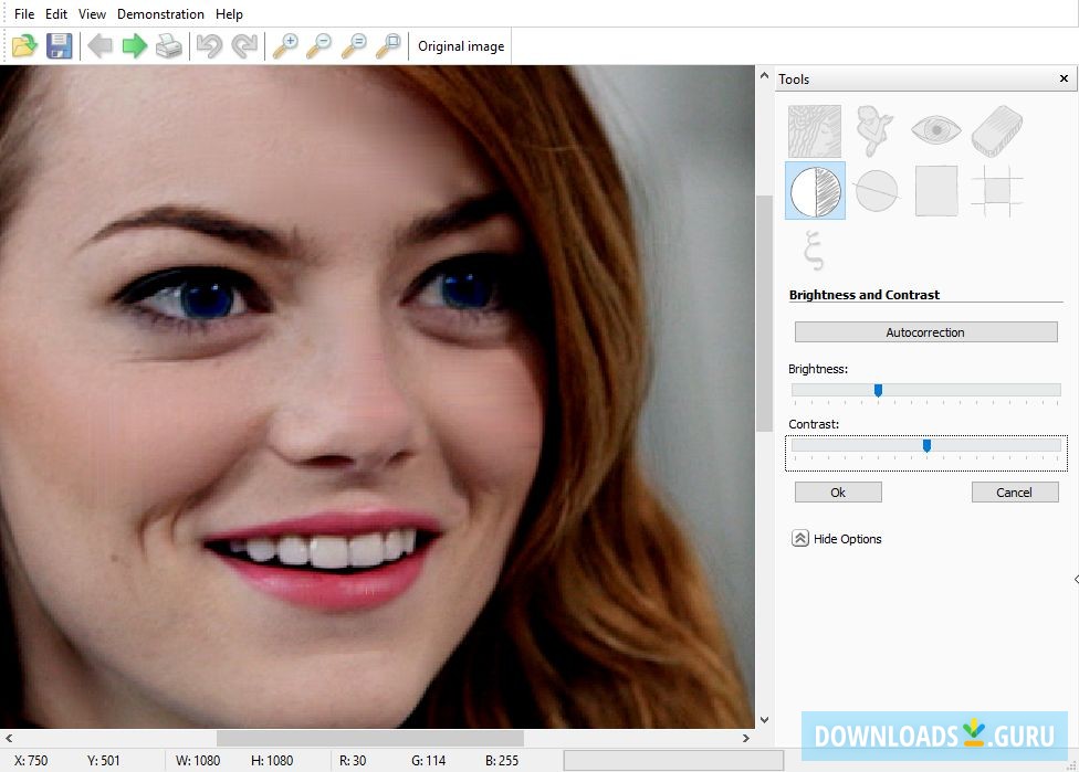 Brighness and contrast
