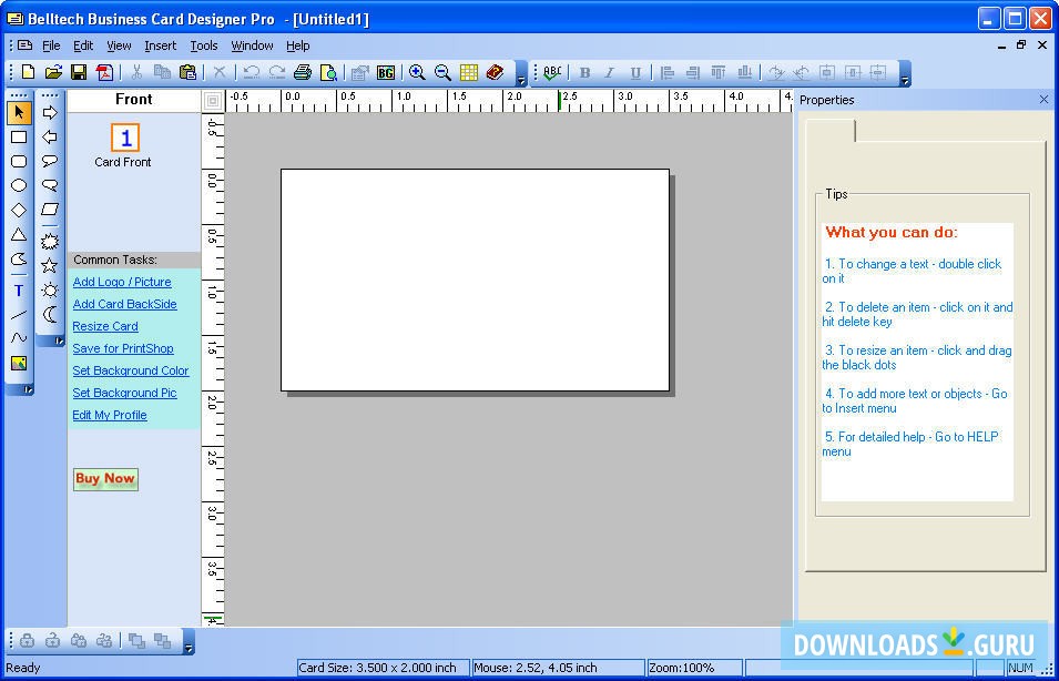 Business Card Designer 5.23 + Pro instal the last version for windows
