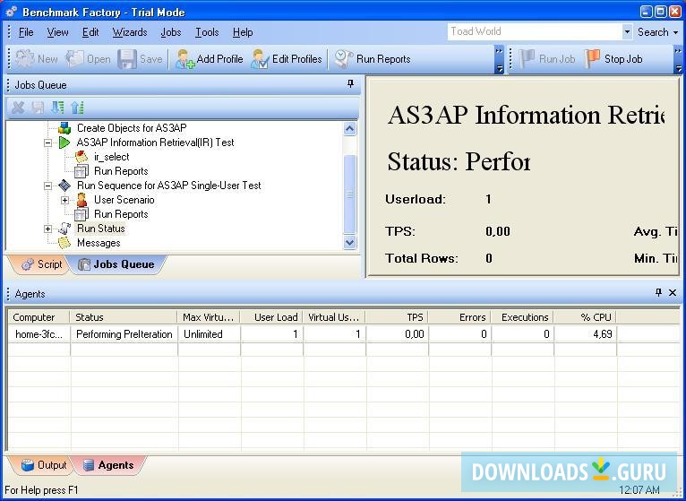 Benchmark Factory for Databases
