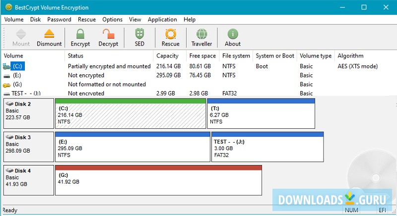 BestCrypt Volume Encryption