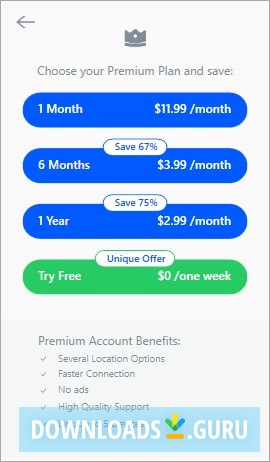download betternet premium pc