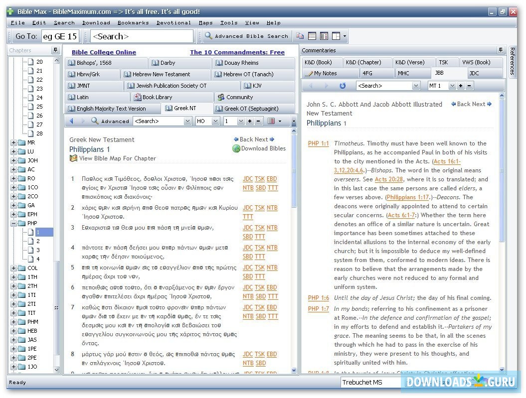 Greek New Testament-Example 2