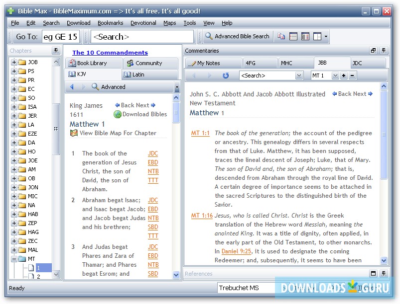 BibleMax Jacob Abbott New Testament
