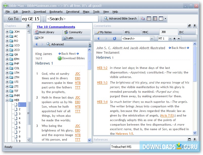 Abbot New Testament Illustrated-Commentary to Paul's Epistle to the Hebrews