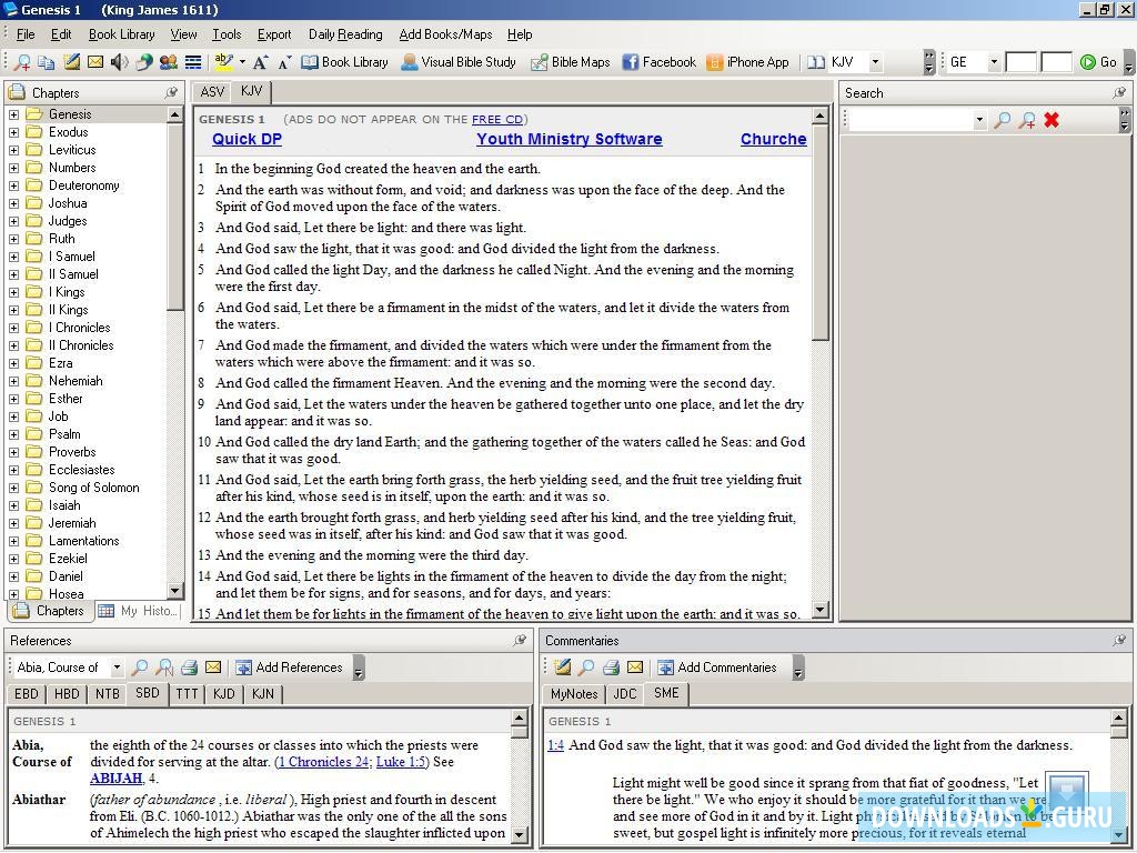 Main interface-Genesis