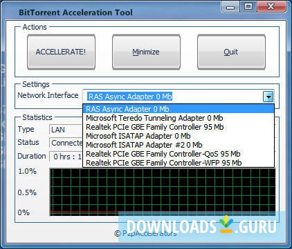 Selecting the Network Interface