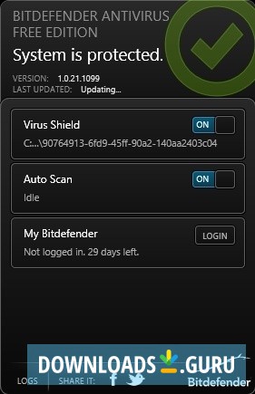 download the new version for windows Bitdefender Antivirus Free Edition 27.0.20.106