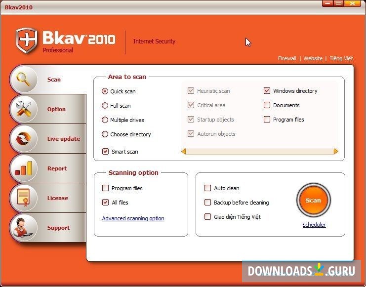 BkavPro 2010 Internet Security