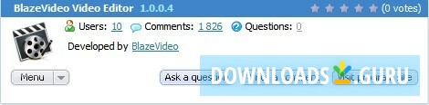 BlazeVideo Video Editor