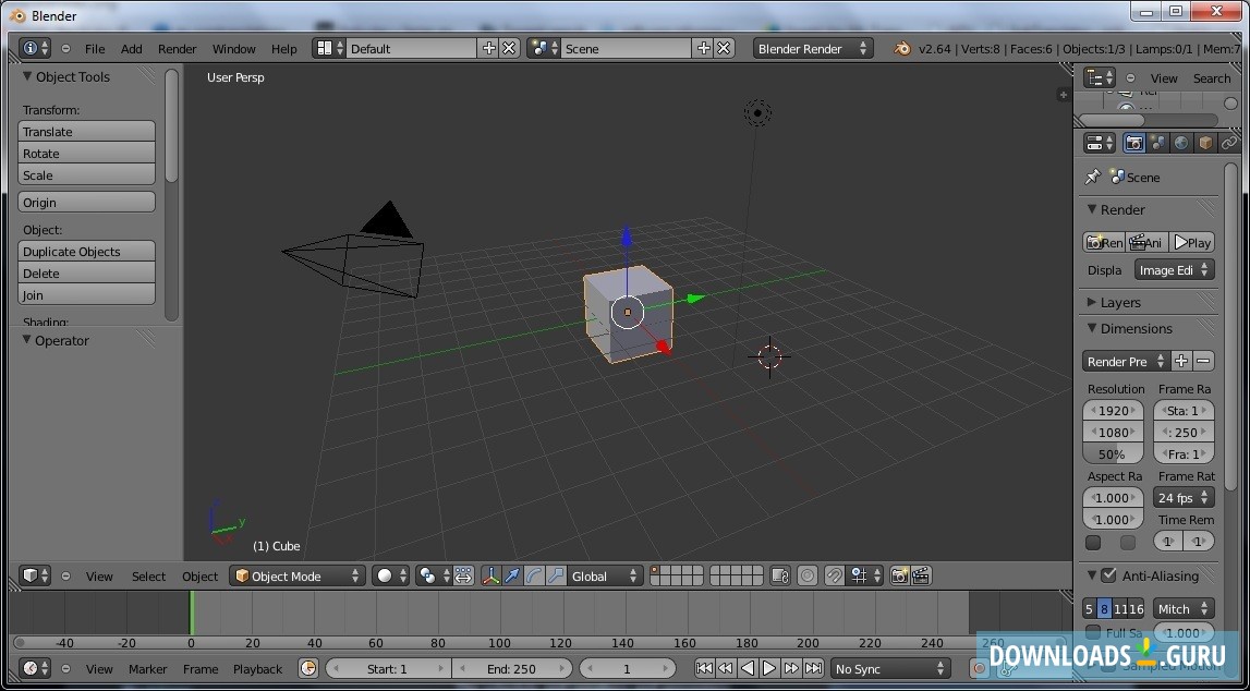 current version of blender