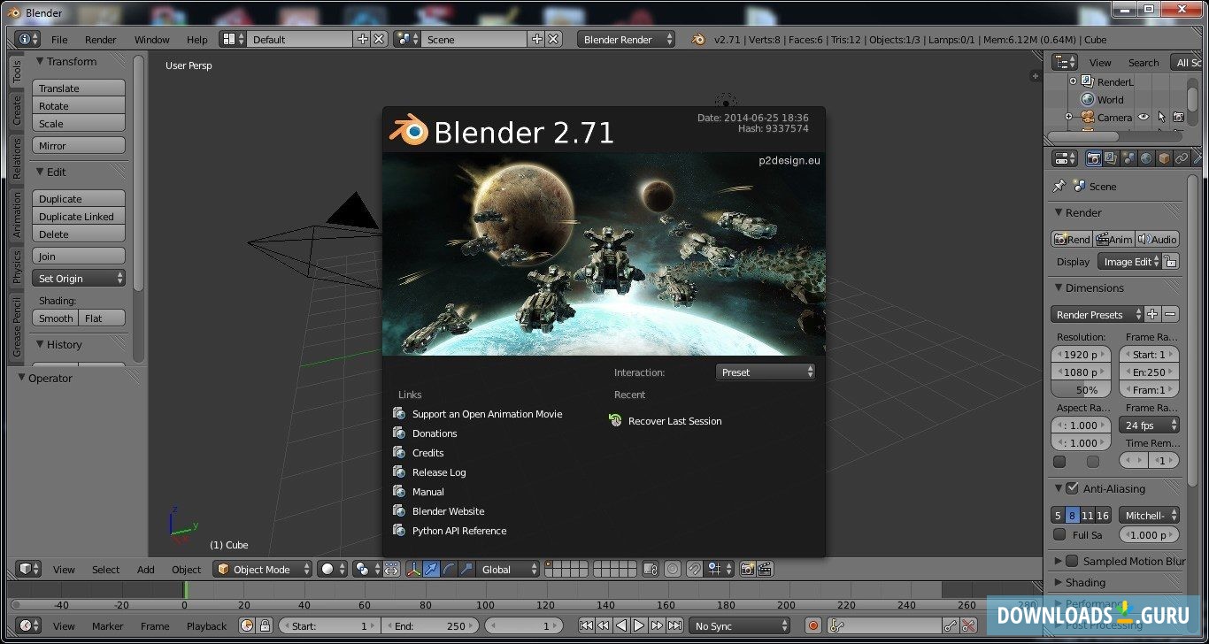 blender download